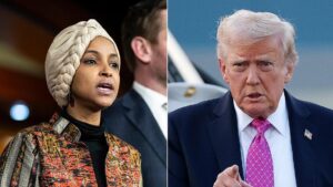 Dân biểu Ilhan Omar đáp trả gay gắt Tổng thống Trump sau khi ông gọi bà và di dân Somali là ‘rác’