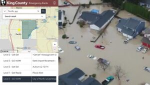 Cảnh báo di tản ‘Đi ngay’ ở Pacific, WA sau khi đê sông White River bị vỡ