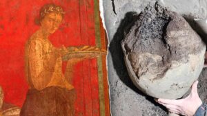 Phát hiện đồ ăn bổ dưỡng trong biệt thự cổ Pompeii