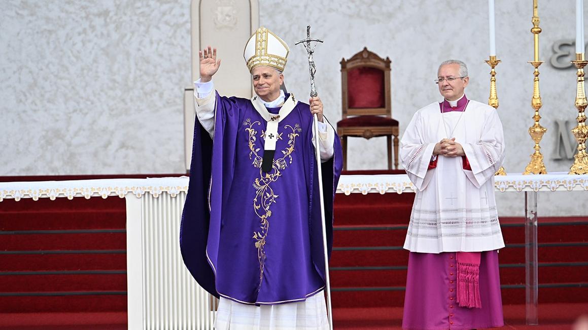 pope leo xiv beirut port lebanon