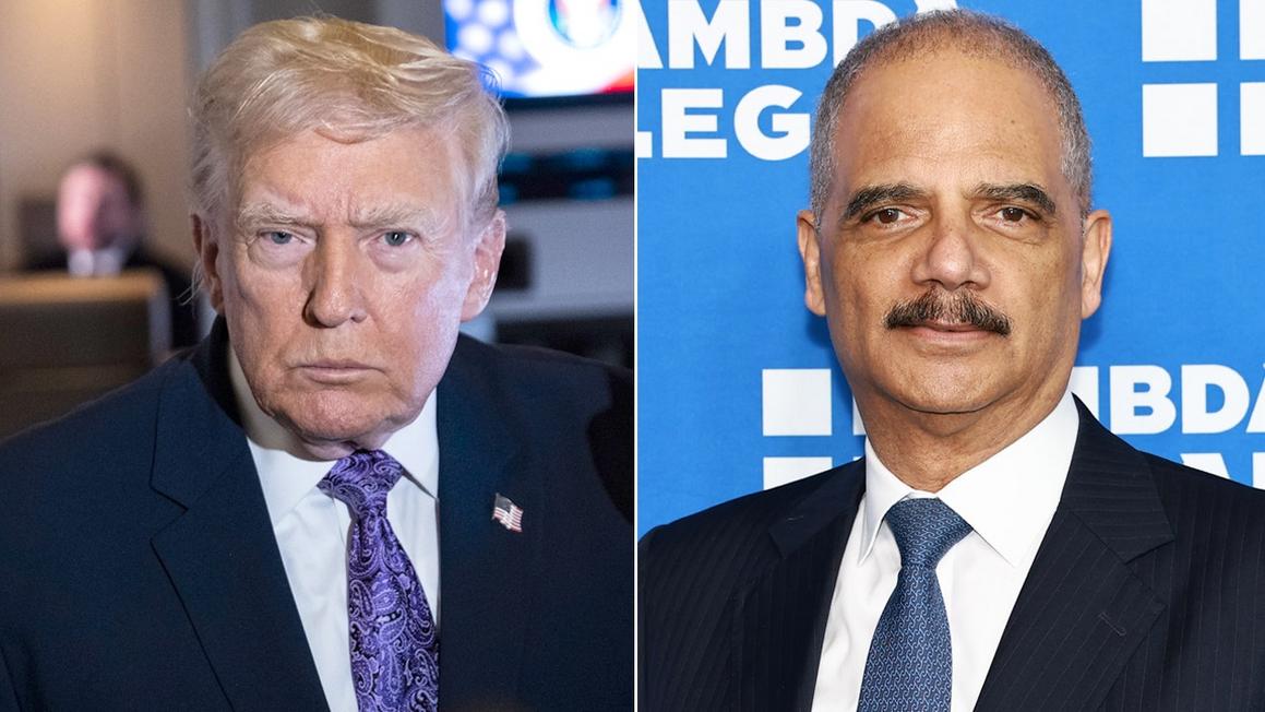 president donald trump eric holder