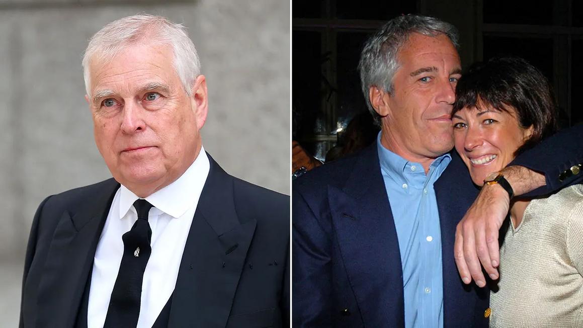 prince andrew jeffrey epstein ghislaine maxwell claims split