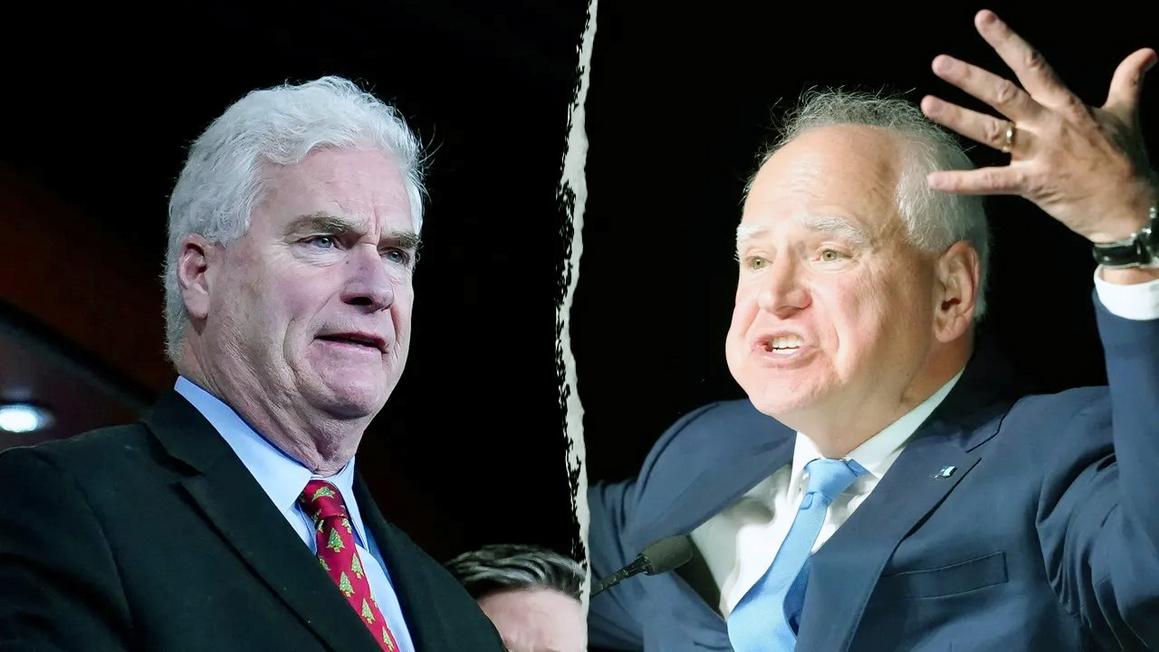 rep tom emmer gov tim walz minnesota fraud fox newsjpg