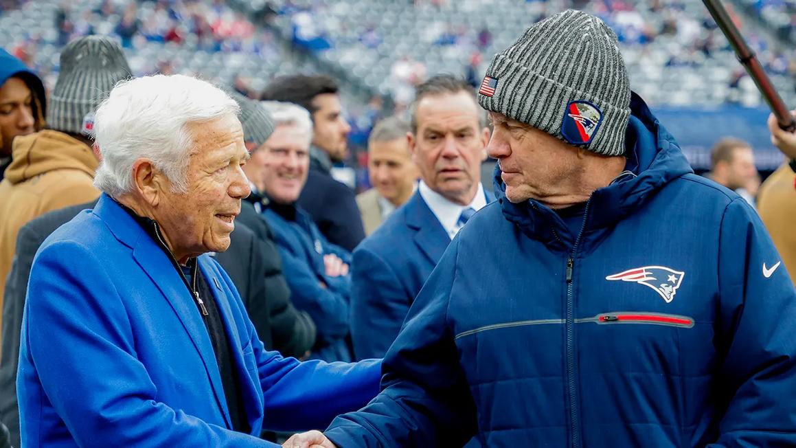 robert kraft and bill belichick