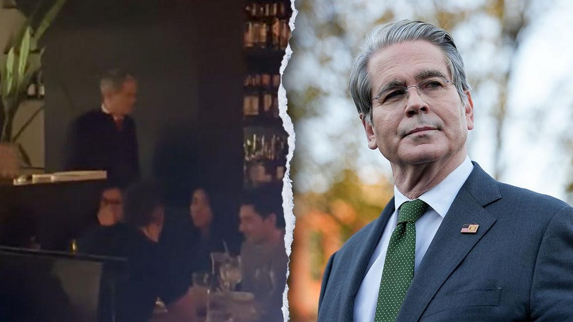 Xung đột tại một nhà hàng ở DC: Các nhà hoạt động CodePink đối đầu với Bộ trưởng Ngân khố 1 scott bessent treasury dinner