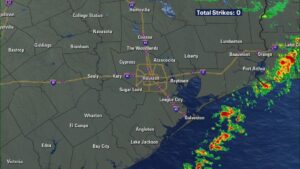 Houston: Mưa lớn, đường trơn trượt, cuối tuần trời đẹp