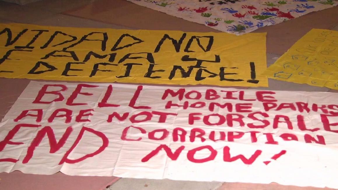 Cư dân Bell phản đối việc bán khu nhà di động, có thể khiến hàng trăm người mất nhà 1 snapshot 69