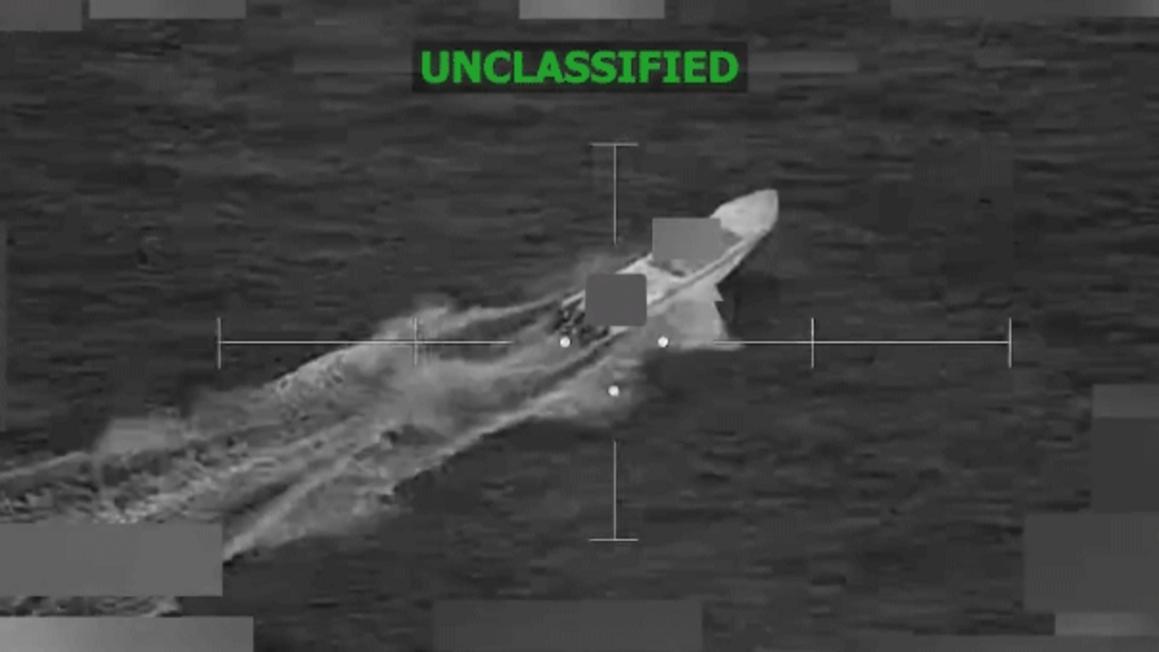 Quân đội Mỹ tấn công các tàu buôn lậu ma túy ở Thái Bình Dương 1 southern spear fox news 001