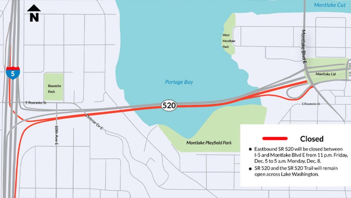 sr520 closure seattle