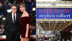 Colbert ‘xin’ Taylor Swift lời khuyên sau khi ‘The Late Show’ bị hủy