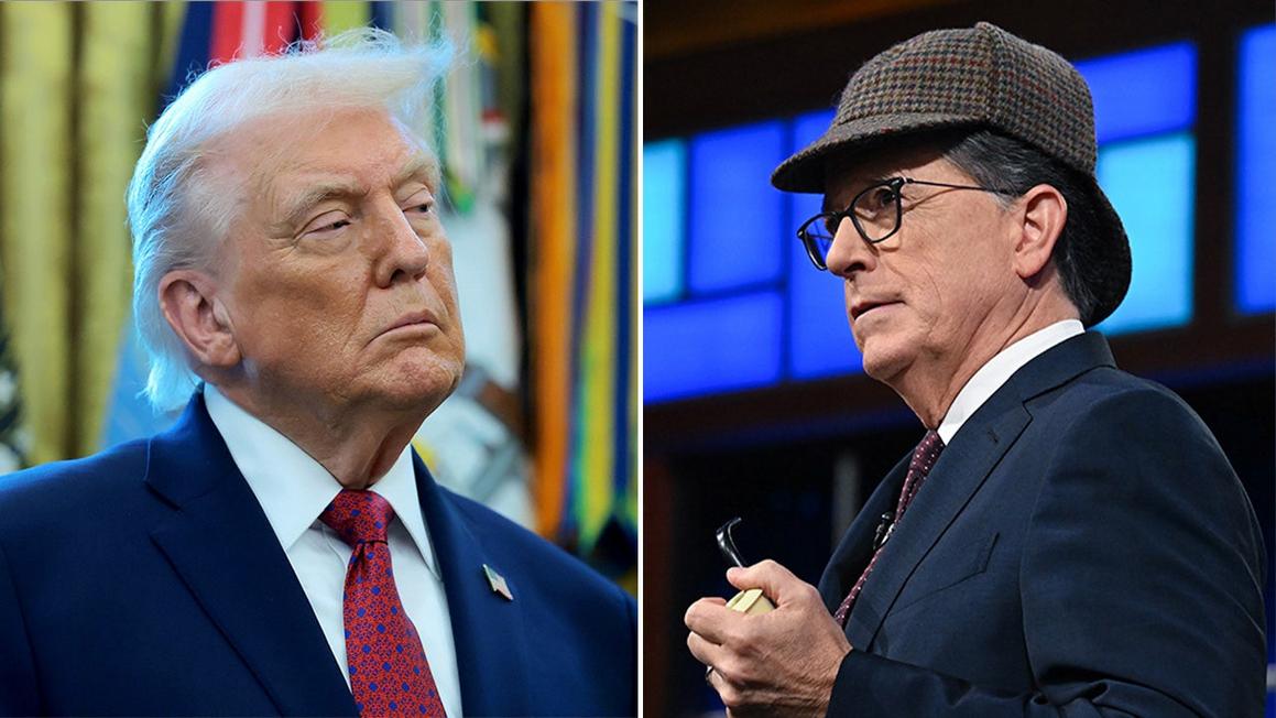 trump colbert split