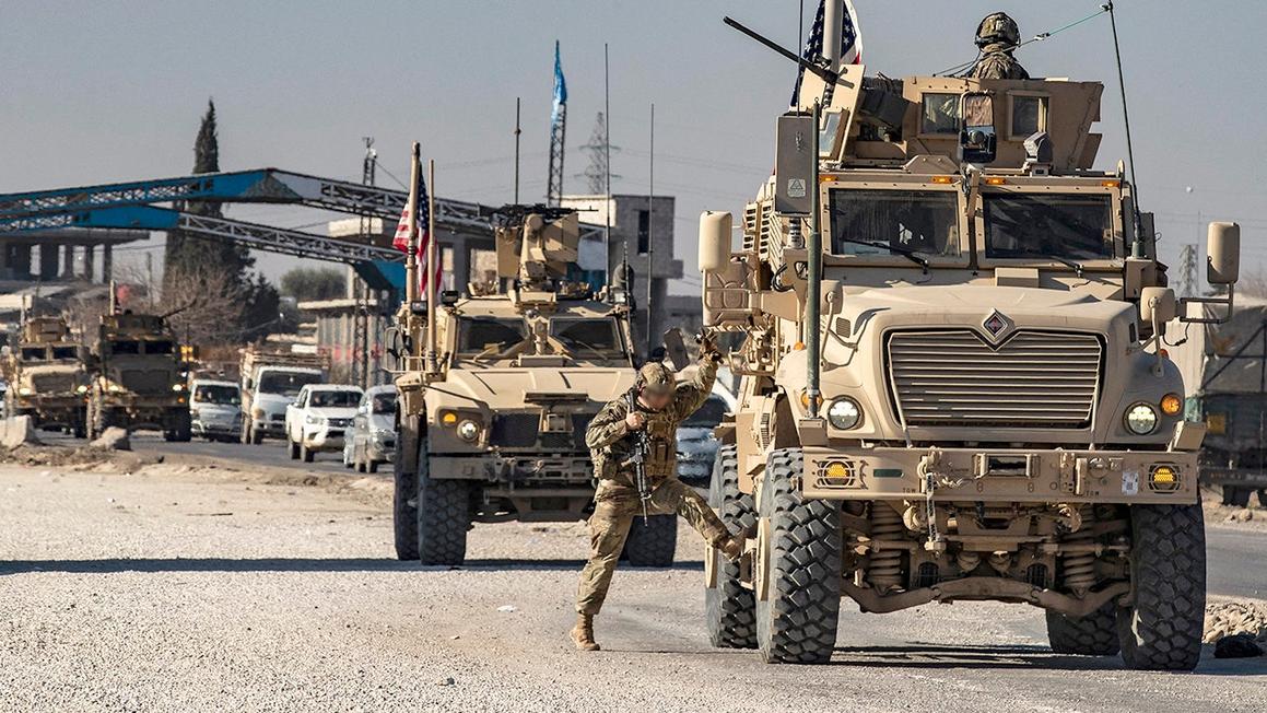 Lính Mỹ và Syria Bị Tấn Công Khi Đang Tuần Tra 1 us forces syria