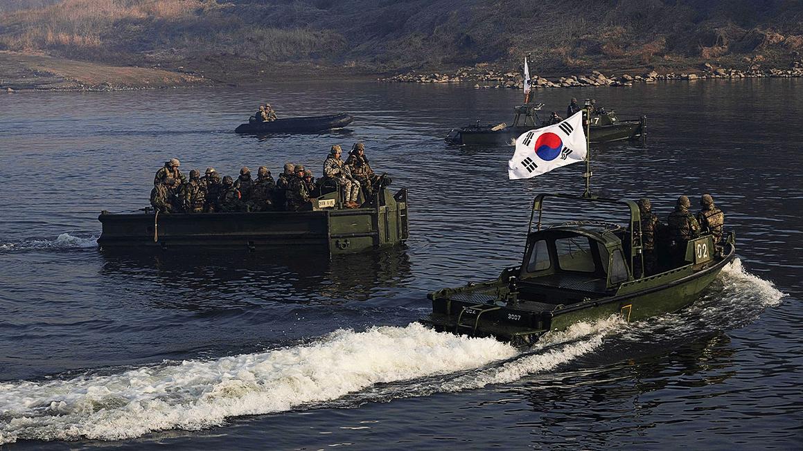 us south korea troops