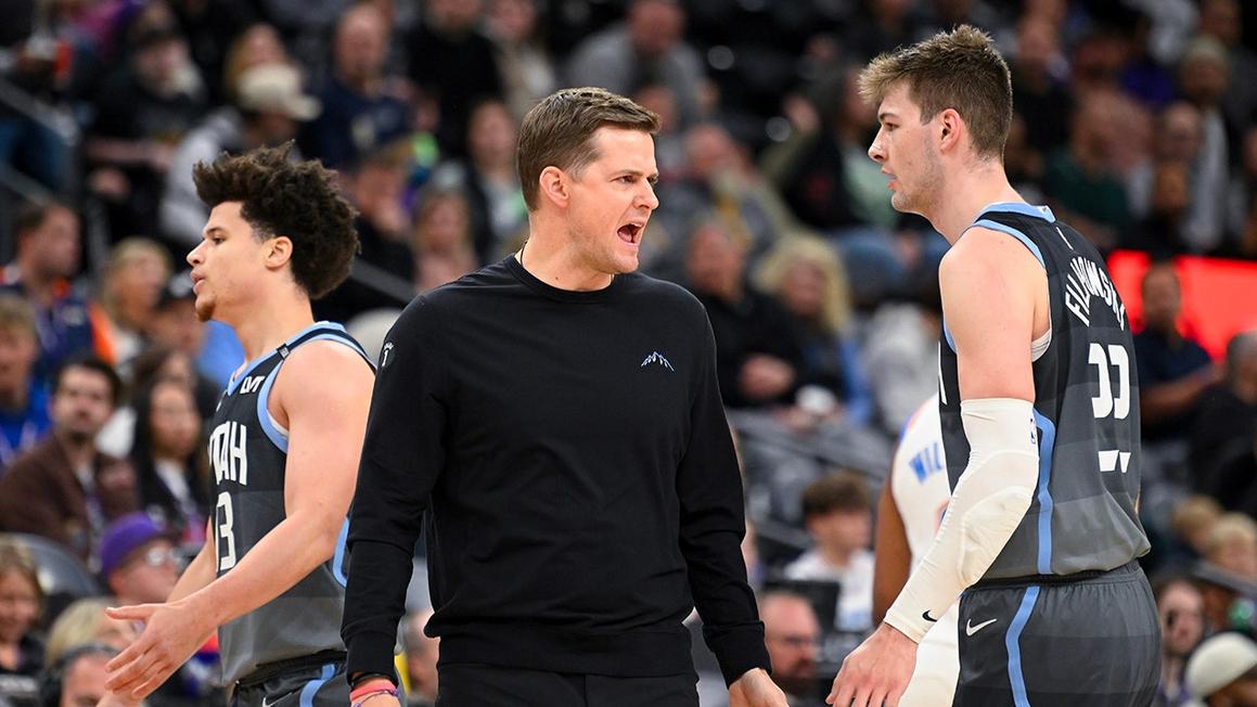 Huấn Luyện Viên Jazz Will Hardy Văng Tục với Cầu Thủ trong Video Giờ Giải Lao 1 will hardy jazz thunder