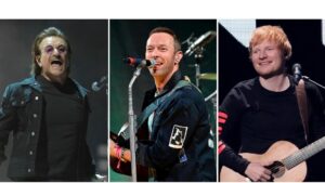 Coldplay, U2 và Ed Sheeran dẫn đầu danh sách nghệ sĩ lưu diễn thành công nhất