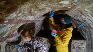 Phát hiện bức bích họa Chúa Giê-su 'Người chăn chiên tốt lành' hiếm có ở Thổ Nhĩ Kỳ 9 Phát hiện bức bích họa Chúa Giê-su ‘Người chăn chiên tốt lành’ hiếm có ở Thổ Nhĩ Kỳ