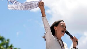 Bà lãnh đạo đối lập Venezuela không xuất hiện tại buổi họp báo trước thềm giải Nobel Hòa Bình 13 Bà lãnh đạo đối lập Venezuela không xuất hiện tại buổi họp báo trước thềm giải Nobel Hòa Bình