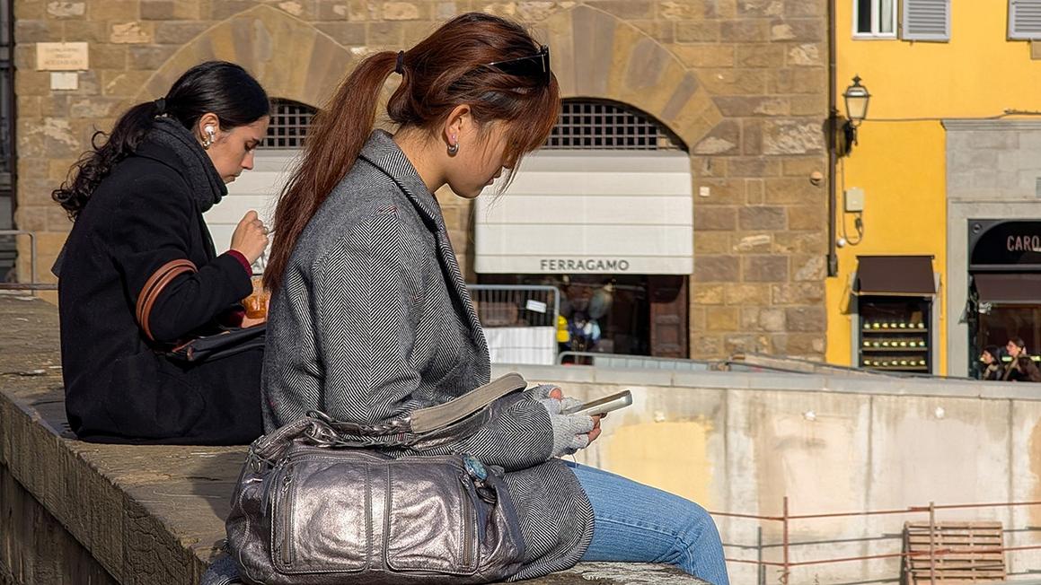 woman on smartphone 1