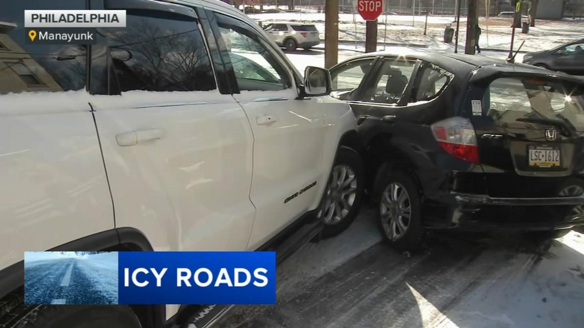 18340128 010125 wpvi icy roads after snow squall 5pm video vid