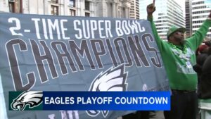 Người hâm mộ Philadelphia Eagles Sẵn Sàng cho Trận Playoff với 49ers