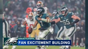 Eagles tiếp đón 49ers tại vòng Wild Card, hướng đến chức vô địch Super Bowl 14 Eagles tiếp đón 49ers tại vòng Wild Card, hướng đến chức vô địch Super Bowl