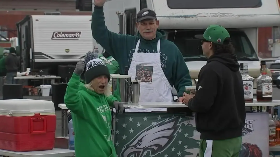Người hâm mộ hào hứng trước trận đấu Playoff của Eagles