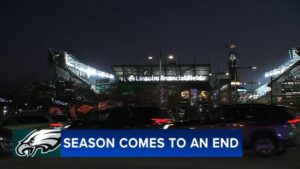 Người hâm mộ Eagles thất vọng sau trận thua trước 49ers