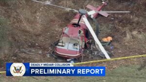 Báo cáo sơ bộ về vụ va chạm trực thăng ở New Jersey