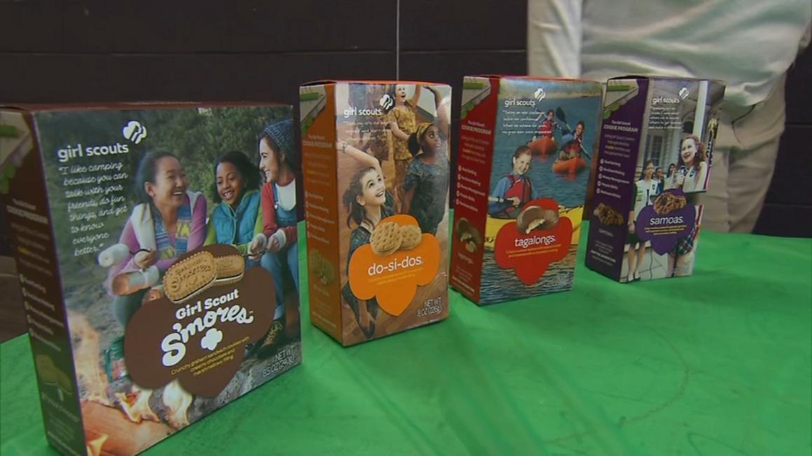 18407038 011526 wpvi girl scout cookie season kickoff 530am vid