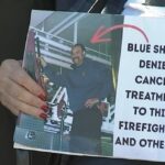 Lính cứu hỏa San Francisco biểu tình vì đồng nghiệp bị từ chối chữa ung thư