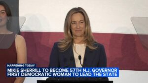 Bà Mikie Sherrill Nhậm Chức Thống Đốc thứ 57 của New Jersey
