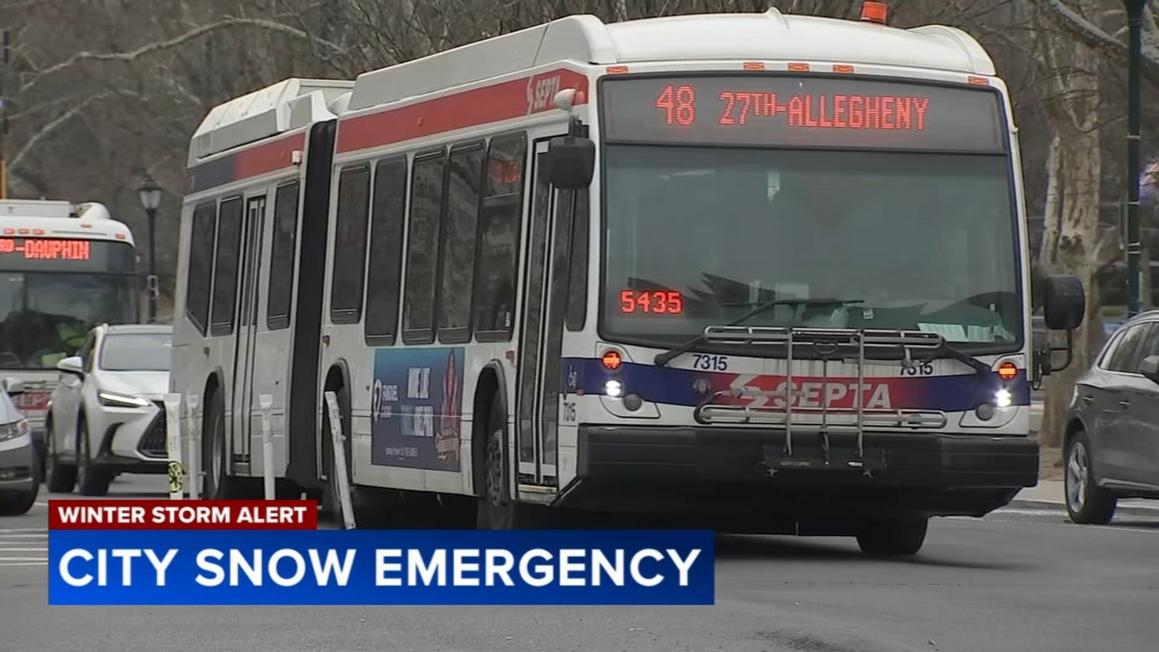 SEPTA cảnh báo hành khách về gián đoạn dịch vụ do bão mùa đông 1 18457708 012326 wpvi septa winter storm alert 4pm video vid
