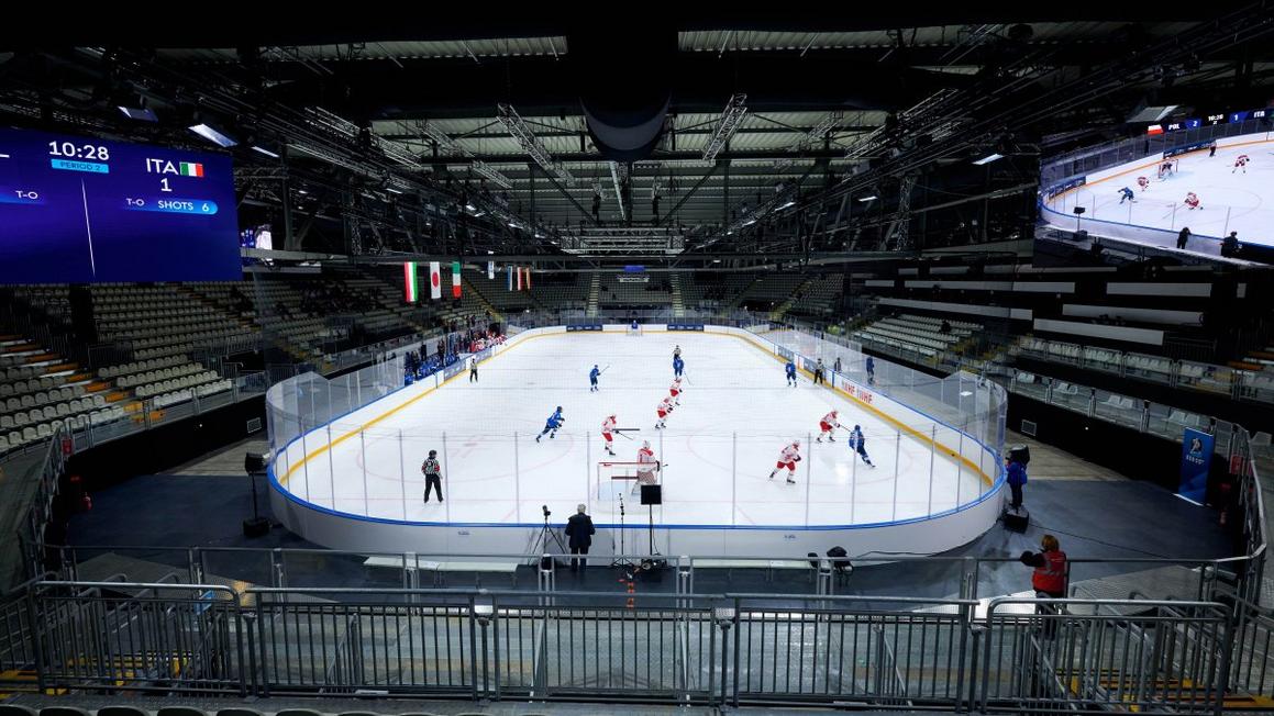 Sân Khấu Khúc Côn Cầu Olympic 2026 Có Thể Chưa Hoàn Tất 1 260107 milan hockey getty