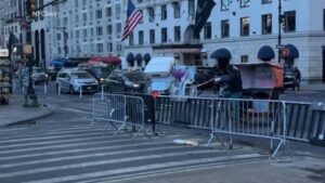 Ngựa xe kéo chạy loạn trên đường phố New York