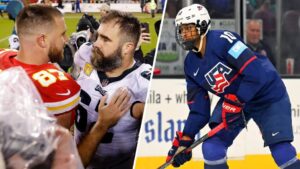 Anh em nhà Kelce giúp gia đình Laila Edwards đến xem Olympic