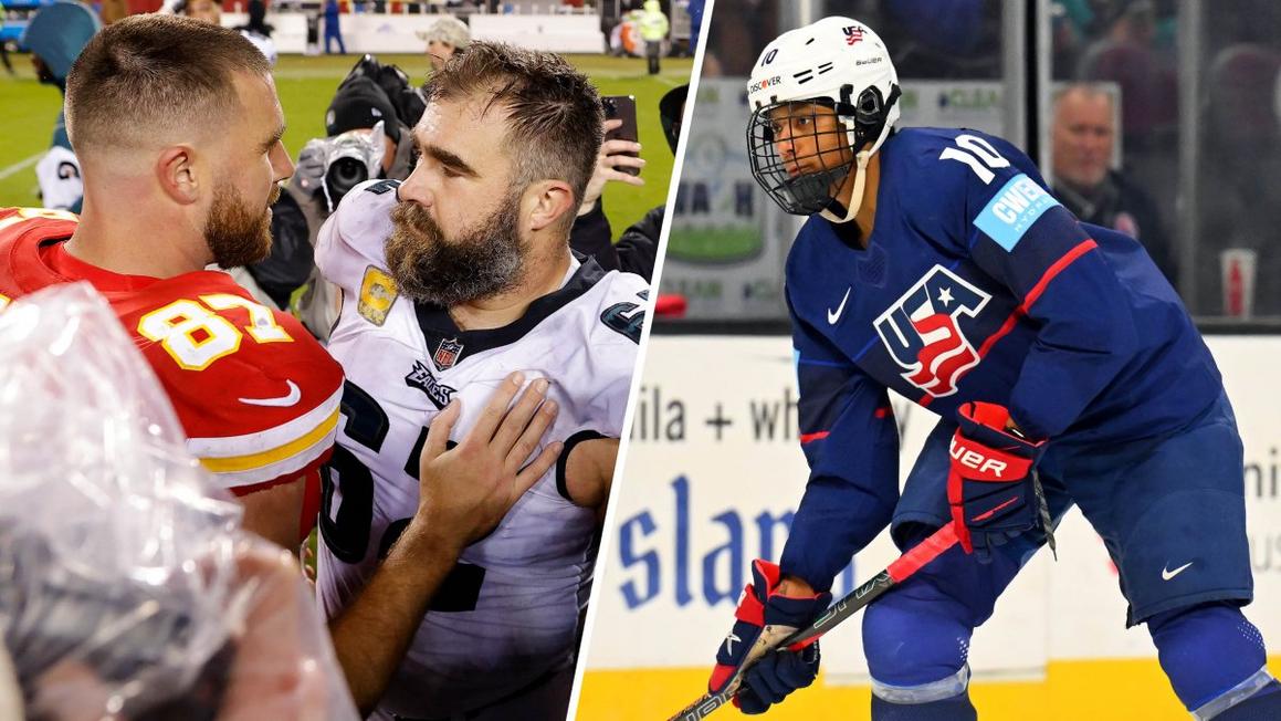 Anh em nhà Kelce giúp gia đình Laila Edwards đến xem Olympic 1 260129 kelces edwards getty