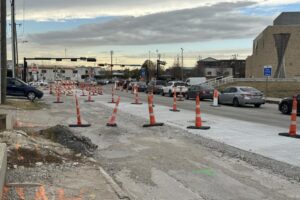 Dự án tái thiết đường Main Street tiếp tục, dự kiến hoàn thành vào tháng 3