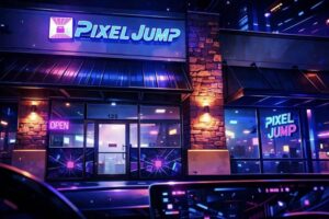 Pixel Jump Khai Trương Với Trò Chơi Tương Tác Tại Fort Worth 17 Pixel Jump Khai Trương Với Trò Chơi Tương Tác Tại Fort Worth