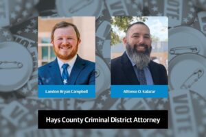 Ứng cử viên Đảng Dân Chủ tranh cử Chưởng lý Quận Hays