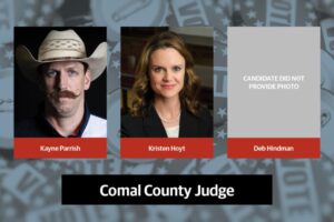 Gặp gỡ các ứng cử viên đảng Cộng hòa cho chức vụ Thẩm phán Hạt Comal