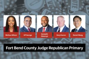 5 ứng cử viên Đảng Cộng hòa tranh cử Thẩm phán Hạt Fort Bend