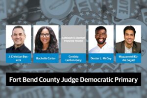 5 ứng cử viên Dân chủ tranh cử Thẩm phán Hạt Fort Bend