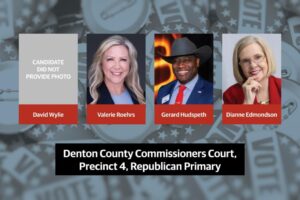 Ứng cử viên Đảng Cộng Hòa tranh cử vào vị trí Ủy viên Quận Denton