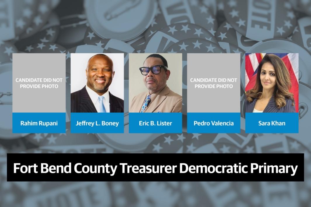 Năm ứng viên Dân chủ tranh cử vị trí Kho bạc trưởng Fort Bend 1 407552