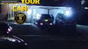 Camera An Ninh Ghi Hình Kẻ Trộm Đột Nhập Xe Hơi ở Gloucester Township