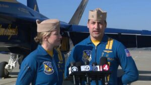 Phi đội Blue Angels đến Vịnh San Francisco để chuẩn bị cho Tuần lễ Hàng hải