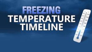 Dự báo: Nhiệt độ đóng băng trở lại vào cuối tuần này; cái lạnh kéo dài bao lâu