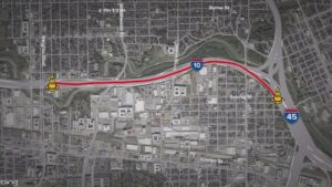 TiTiTiTiTiTiTài xế nhận được cập nhật về dự án xa lộ I-10 tại Houston