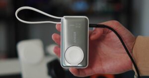 Đánh giá về sạc dự phòng Anker MagGo: Thiết kế tiện dụng