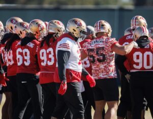 Trent Williams và Ricky Pearsall Jr. không chắc chắn ra sân khi 49ers đến Philadelphia